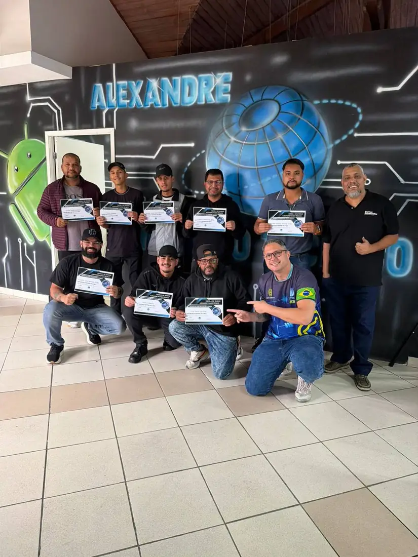 Equipe Nexus Pro em treinamento e certificação